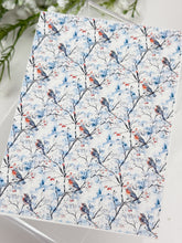 Load image into Gallery viewer, Transfer Paper 746 Christmas Cardinal Bird  | Image Water Transfer
