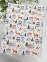 Load image into Gallery viewer, Transfer Paper 771 Winter Village | Image Water Transfer
