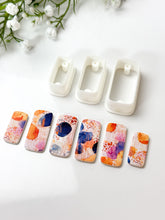 Load image into Gallery viewer, Rounded Rectangle with Drill Guides Polymer Clay Cutter PCC1798
