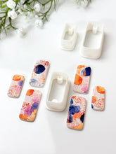 Load image into Gallery viewer, Rounded Rectangle with Drill Guides Polymer Clay Cutter PCC1798
