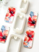 Load image into Gallery viewer, Rounded Rectangle with Drill Guides Polymer Clay Cutter PCC1798
