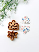 Load image into Gallery viewer, Art Deco Shell Embedded Polymer Clay Cutter PCC1799
