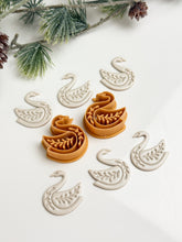 Load image into Gallery viewer, Swan Folk Art Polymer Clay Cutter PCC1861
