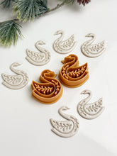 Load image into Gallery viewer, Swan Folk Art Polymer Clay Cutter PCC1861
