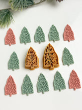 Load image into Gallery viewer, Christmas Tree Detailed Polymer Clay Cutter PCC1863
