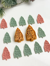 Load image into Gallery viewer, Christmas Tree Detailed Polymer Clay Cutter PCC1920

