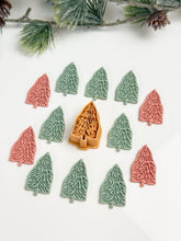 Load image into Gallery viewer, Christmas Tree Detailed Polymer Clay Cutter PCC1863
