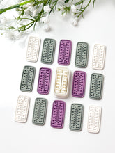Load image into Gallery viewer, Detailed Rectangle Polymer Clay Cutter PCC1811
