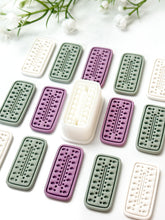 Load image into Gallery viewer, Detailed Rectangle Polymer Clay Cutter PCC1811

