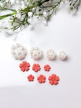 Load image into Gallery viewer, Spring Flower #4 Detailed Polymer Clay Cutter PCC1807
