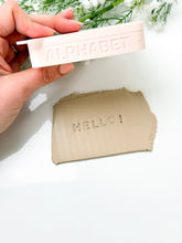 Load image into Gallery viewer, 3D Printed Alphabet Letter Stamp Set with Storage Box

