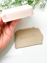 Load image into Gallery viewer, 3D Printed Alphabet Letter Stamp Set with Storage Box

