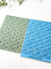 Load image into Gallery viewer, Floral Japanese Rubber Texture Mat for Polymer Clay
