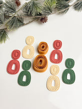Load image into Gallery viewer, Duo Oval Boho Set Polymer Clay Cutters PCC1874
