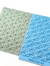 Load image into Gallery viewer, Floral Japanese Rubber Texture Mat for Polymer Clay
