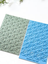 Load image into Gallery viewer, Floral Japanese Rubber Texture Mat for Polymer Clay
