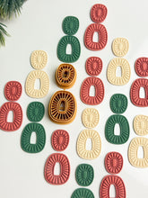 Load image into Gallery viewer, Duo Oval Boho Set Polymer Clay Cutters PCC1874
