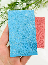 Load image into Gallery viewer, Blooming Field Texture Mat for Polymer Clay
