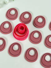 Load image into Gallery viewer, Detailed Round Donut Polymer Clay Cutter PCC1873
