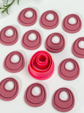 Load image into Gallery viewer, Detailed Round Donut Polymer Clay Cutter PCC1873
