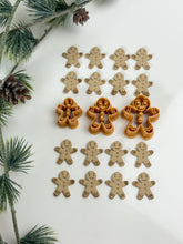 Load image into Gallery viewer, Gingerbread Man Detailed Polymer Clay Cutter PCC1882
