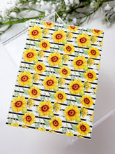 Load image into Gallery viewer, Transfer Paper 607 Sunflowers  | Image Water Transfer
