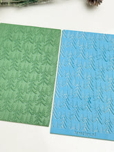 Load image into Gallery viewer, Winter Forest Texture Mat for Polymer Clay
