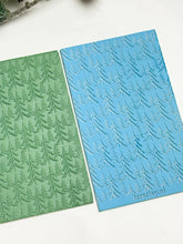 Load image into Gallery viewer, Winter Forest Texture Mat for Polymer Clay
