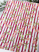 Load image into Gallery viewer, Transfer Paper 620 Retro Floral  | Image Water Transfer
