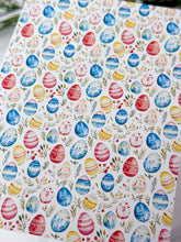 Load image into Gallery viewer, Transfer Paper 626 Easter Eggs #3 | Image Water Transfer
