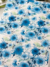 Load image into Gallery viewer, Transfer Paper 633 Blue Florals | Image Water Transfer
