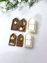 Load image into Gallery viewer, Bookshelf Art Deco Polymer Clay Cutter PCC1822
