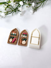 Load image into Gallery viewer, Bookshelf Pointy Arch Polymer Clay Cutter PCC1823
