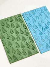 Load image into Gallery viewer, Christmas Trees Texture Mat for Polymer Clay

