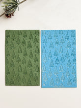 Load image into Gallery viewer, Christmas Trees Texture Mat for Polymer Clay
