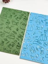 Load image into Gallery viewer, Christmas Joy Texture Mat for Polymer Clay
