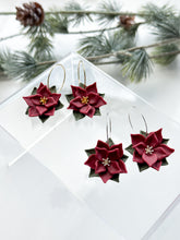 Load image into Gallery viewer, The Poinsettia Flowers (also in silver)
