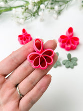 Load image into Gallery viewer, Semi-Flower Duo Polymer Clay Cutter PCC1829
