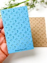 Load image into Gallery viewer, Moon &amp; Stars Rubber Texture Mat for Polymer Clay
