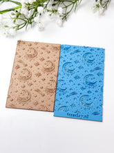 Load image into Gallery viewer, Fantasy Moon Rubber Texture Mat for Polymer Clay
