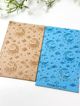 Load image into Gallery viewer, Fantasy Moon Rubber Texture Mat for Polymer Clay
