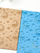 Load image into Gallery viewer, Fantasy Moon Rubber Texture Mat for Polymer Clay
