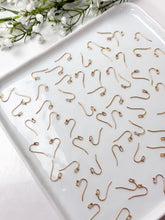 Load image into Gallery viewer, High-Quality 18K Shiny Gold Plated Brass Earring Ball Hooks 30pcs/bag
