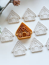 Load image into Gallery viewer, Gingerbread House Polymer Clay Cutter PCC1879
