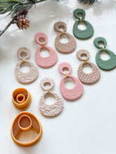 Load image into Gallery viewer, Round Duo Donut Set Polymer Clay Cutter PCC1889
