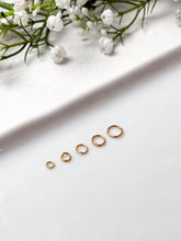 Load image into Gallery viewer, High-Quality 18K Shiny Gold Plated Plated Brass Open Jump Rings 200pcs/bag
