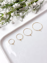 Load image into Gallery viewer, High-Quality 18K Gold Plated Brass Earring Hoops 30pcs/bag
