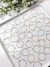 Load image into Gallery viewer, High-Quality 18K Gold Plated Brass Earring Hoops 30pcs/bag
