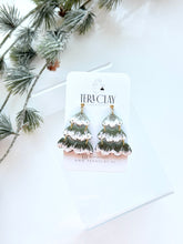 Load image into Gallery viewer, The Snowy Triple Christmas Trees (also in silver)
