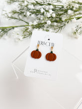 Load image into Gallery viewer, The Mini Pumpkin Dangles (also in silver)
